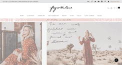 Desktop Screenshot of faywithlove.com