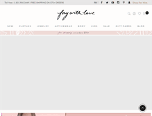 Tablet Screenshot of faywithlove.com